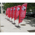 17ft Blade Flag w/ Double Sided Printing